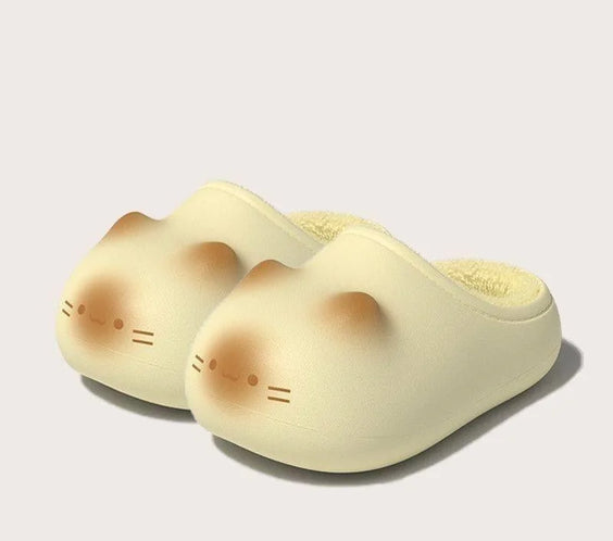 Kawaii Kitty Paw Slippers
