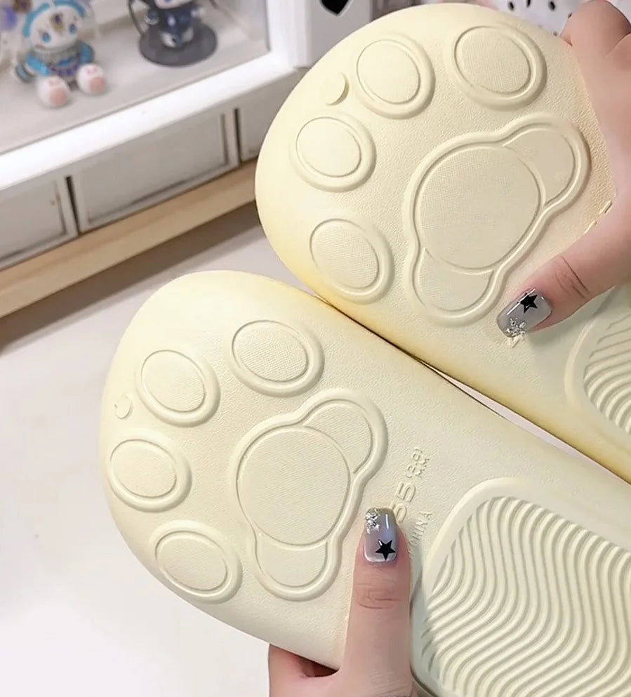 Kawaii Kitty Paw Slippers